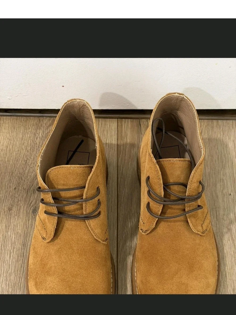 14th & Union Tan Suede Chukka Boots